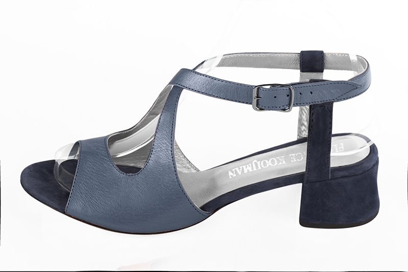 Sandales femme bleu marine hot sale